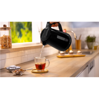 Bosch Kettle | TWK1M123 | Electric | 2400 W | 1.7 L | Plastic | 360 rotational base | Black Bosch Kettle | TWK1M123 | Electric | 2400 W | 1.7 L | Plastic | 360 rotational base | Black