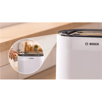 Bosch Compact Toaster | TAT2M121 MyMoment | Power 950 W | Number of slots 2 | Housing material Plastic | White Bosch Compact Toaster | TAT2M121 MyMoment | Power 950 W | Number of slots 2 | Housing material Plastic | White