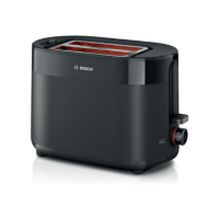Bosch Compact Toaster | TAT2M123 MyMoment | Power 950 W | Number of slots 2 | Housing material Plastic | Black Bosch Compact Toaster | TAT2M123 MyMoment | Power 950 W | Number of slots 2 | Housing material Plastic | Black