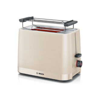 Bosch Compact Toaster | TAT3M127 MyMoment | Number of slots 2 | Housing material Plastic | Beige Bosch Compact Toaster | TAT3M127 MyMoment | Number of slots 2 | Housing material Plastic | Beige