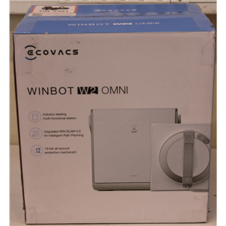 SALE OUT. Ecovacs | Window Cleaning Robot | WINBOT W2 OMNI | Corded | 2800 Pa | White | USED, DIRTY, SCRATCHED, MISSING LIQUID B