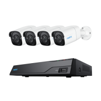 Reolink | Super HD Security Camera System | NVS8-5MB4 | Bullet | 5/4 MP | f 4.0mm fixed F 2.0 | Power over Ethernet (PoE) | IP67 Reolink | Super HD Security Camera System | NVS8-5MB4 | Bullet | 5/4 MP | f 4.0mm fixed F 2.0 | Power over Ethernet (PoE) | IP67