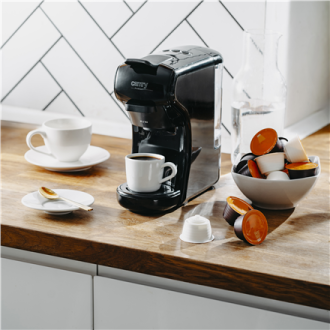 Camry | Multi-capsule espresso machine | CR 4414bb | Pump pressure 19 bar | Capsule | 1450 W | Black Camry | Multi-capsule espresso machine | CR 4414bb | Pump pressure 19 bar | Capsule | 1450 W | Black