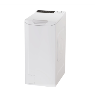 Candy | Washing Machine | TCA264TM5-S | Energy efficiency class A | Top loading | Washing capacity 6 kg | 1200 RPM | Depth 60 cm Candy | Washing Machine | TCA264TM5-S | Energy efficiency class A | Top loading | Washing capacity 6 kg | 1200 RPM | Depth 60 cm