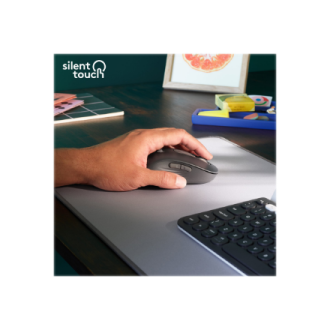 Logitech Signature M650 L Left Wireless Mouse, RF Wireless + Bluetooth, 2000 DPI, Graphite | Logitech Logitech Signature M650 L Left Wireless Mouse, RF Wireless + Bluetooth, 2000 DPI, Graphite | Logitech