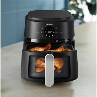 Philips Airfryer | NA221/00 2000 series | Power 1500 W | Capacity 4.2 L | Rapid Air technology | Black/Silver Philips Airfryer | NA221/00 2000 series | Power 1500 W | Capacity 4.2 L | Rapid Air technology | Black/Silver