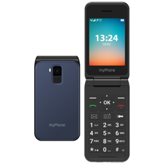 myPhone Flip | LTE | Navy Blue | 2.8 myPhone Flip | LTE | Navy Blue | 2.8