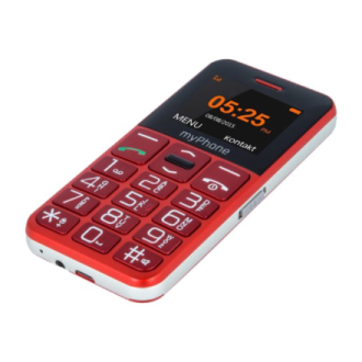 myPhone | Halo Easy | Red | 1.77 myPhone | Halo Easy | Red | 1.77