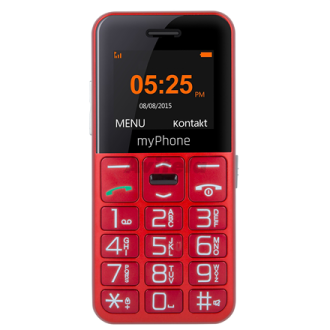 myPhone | Halo Easy | Red | 1.77 myPhone | Halo Easy | Red | 1.77