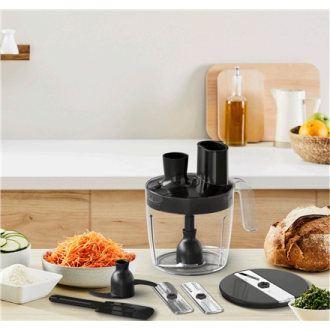 TEFAL | HB67G830 Quickchef+ | Hand Blender | 1000 W | Number of speeds 20 | Turbo mode | Black/Stainless steel TEFAL | HB67G830 Quickchef+ | Hand Blender | 1000 W | Number of speeds 20 | Turbo mode | Black/Stainless steel