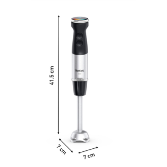 TEFAL | HB67G830 Quickchef+ | Hand Blender | 1000 W | Number of speeds 20 | Turbo mode | Black/Stainless steel TEFAL | HB67G830 Quickchef+ | Hand Blender | 1000 W | Number of speeds 20 | Turbo mode | Black/Stainless steel