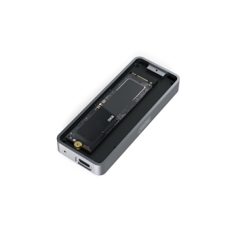 Digitus USB M.2 hard disk enclosure, SSD, external, NVMe, 20Gbps, USB 3.2 Gen2x2 | DA-71157 Digitus USB M.2 hard disk enclosure, SSD, external, NVMe, 20Gbps, USB 3.2 Gen2x2 | DA-71157