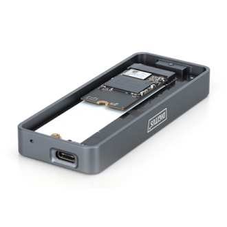 Digitus USB M.2 hard disk enclosure, SSD, external, NVMe, 20Gbps, USB 3.2 Gen2x2 | DA-71157 Digitus USB M.2 hard disk enclosure, SSD, external, NVMe, 20Gbps, USB 3.2 Gen2x2 | DA-71157