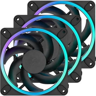 Fractal Design | Computer Fan, 3-pack | Momentum 12 RGB Fractal Design | Computer Fan, 3-pack | Momentum 12 RGB
