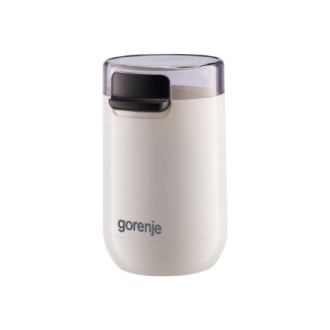 Gorenje | Coffee Grinder | SMK150SW | 150 W | Coffee beans capacity 45 g | Lid safety switch | White Gorenje | Coffee Grinder | SMK150SW | 150 W | Coffee beans capacity 45 g | Lid safety switch | White