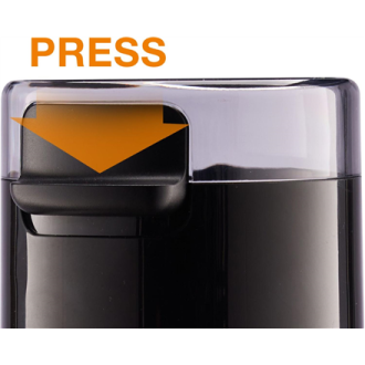 Gorenje | Coffee Grinder | SMK150SB | 150 W | Coffee beans capacity 45 g | Lid safety switch | Black Gorenje | Coffee Grinder | SMK150SB | 150 W | Coffee beans capacity 45 g | Lid safety switch | Black