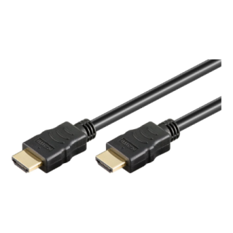 Goobay High Speed HDMI Cable with Ethernet | 0.5 m Goobay High Speed HDMI Cable with Ethernet | 0.5 m