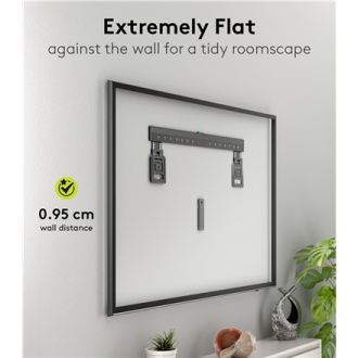 Goobay Wall mount | Ultraslim TV Wall Mount Basic FIXED (XL) | 43-100 Goobay Wall mount | Ultraslim TV Wall Mount Basic FIXED (XL) | 43-100