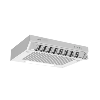 CATA Hood | FK SLIM 6000 WH | Conventional | Energy efficiency class B | Width 60 cm | 162 m /h | Mechanical | LED | White CATA Hood | FK SLIM 6000 WH | Conventional | Energy efficiency class B | Width 60 cm | 162 m /h | Mechanical | LED | White