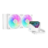 Deepcool | Liquid CPU cooler | LT240 WH ARGB | Intel, AMD Deepcool | Liquid CPU cooler | LT240 WH ARGB | Intel, AMD