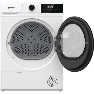 Gorenje Dryer Machine | DHNE82 | Energy efficiency class Class D | Front loading | 8 kg | LED | Depth 55 cm | White Gorenje Dryer Machine | DHNE82 | Energy efficiency class Class D | Front loading | 8 kg | LED | Depth 55 cm | White
