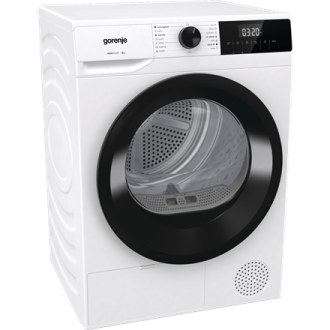 Gorenje Dryer Machine | DHNE82 | Energy efficiency class Class D | Front loading | 8 kg | LED | Depth 55 cm | White Gorenje Dryer Machine | DHNE82 | Energy efficiency class Class D | Front loading | 8 kg | LED | Depth 55 cm | White