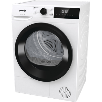 Gorenje Dryer Machine | DHNE82 | Energy efficiency class Class D | Front loading | 8 kg | LED | Depth 55 cm | White Gorenje Dryer Machine | DHNE82 | Energy efficiency class Class D | Front loading | 8 kg | LED | Depth 55 cm | White