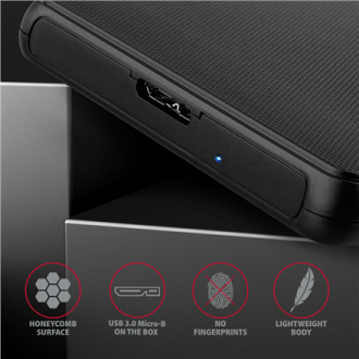 AXAGON Screwless USB 3.2 Gen 1 - SATA 6G external box for 2.5 AXAGON Screwless USB 3.2 Gen 1 - SATA 6G external box for 2.5