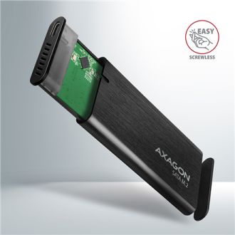 AXAGON External USB-C 3.2 Gen 2 metal box for M.2 SATA SSD disks | EEM2-SBC AXAGON External USB-C 3.2 Gen 2 metal box for M.2 SATA SSD disks | EEM2-SBC