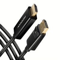 AXAGON | Active cable | DisplayPort to HDMI | 1.8 m AXAGON | Active cable | DisplayPort to HDMI | 1.8 m