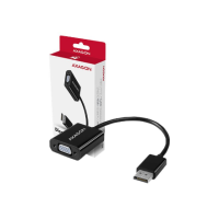 AXAGON | RVD-VGN DisplayPort - VGA Adapter | 0.15 m AXAGON | RVD-VGN DisplayPort - VGA Adapter | 0.15 m