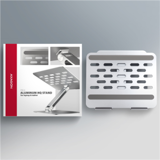 AXAGON | Notebooks and tablets stand STND-LQ | Adjustable Height, Tilt | 10-16 