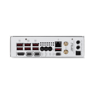 MSI MPG Z890I EDGE TI WIFI | Processor family Intel | Processor socket LGA1851 | Supported hard disk drive interfaces SATA, M.2 