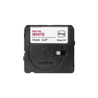 Brother BTAG-232 | Red on White | Btag Brother BTAG-232 | Red on White | Btag