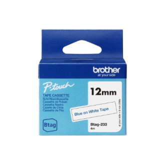 Brother BTAG-233 | Blue on White | Btag Brother BTAG-233 | Blue on White | Btag