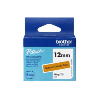 Brother BTAG-T31 | Black on Orange | Btag Brother BTAG-T31 | Black on Orange | Btag