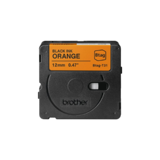 Brother BTAG-T31 | Black on Orange | Btag Brother BTAG-T31 | Black on Orange | Btag