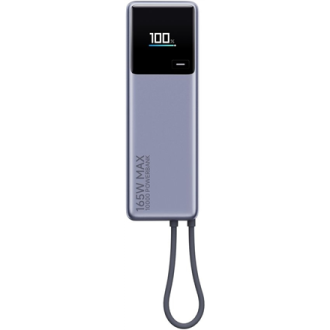 Xiaomi 165W Power Bank (Integrated Cable) | 10000 mAh | USB-C | Gray Xiaomi 165W Power Bank (Integrated Cable) | 10000 mAh | USB-C | Gray