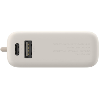 Xiaomi 33W Power Bank (Integrated Cable) | 10000 mAh | USB-C | Tan Xiaomi 33W Power Bank (Integrated Cable) | 10000 mAh | USB-C | Tan
