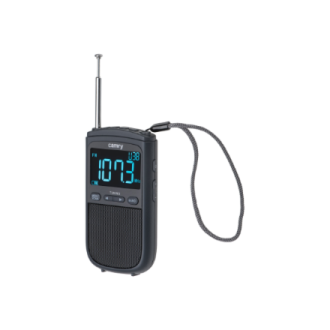 Camry | Portable mini radio | CR 1905 | Alarm function | Black Camry | Portable mini radio | CR 1905 | Alarm function | Black