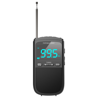 Camry | Portable mini radio | CR 1905 | Alarm function | Black Camry | Portable mini radio | CR 1905 | Alarm function | Black