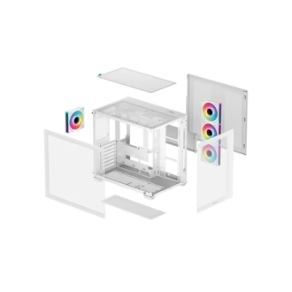 Deepcool CG530 4F WH | Mid Tower | White Deepcool CG530 4F WH | Mid Tower | White