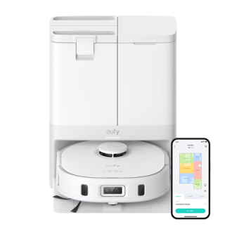 Anker Eufy | Robot Vacuum Cleaner | X10 Pro Omni | Wet&Dry | 5200 mAh | Dust capacity 2.5 L | 8000 Pa | White Anker Eufy | Robot Vacuum Cleaner | X10 Pro Omni | Wet&Dry | 5200 mAh | Dust capacity 2.5 L | 8000 Pa | White