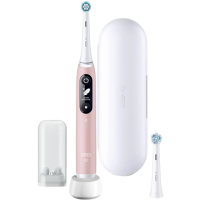 Oral-B Toothbrush + Travel Case | iO6 | Rechargeable | For adults | Number of brush heads included 1 | Number of teeth brushing Oral-B Toothbrush + Travel Case | iO6 | Rechargeable | For adults | Number of brush heads included 1 | Number of teeth brushing