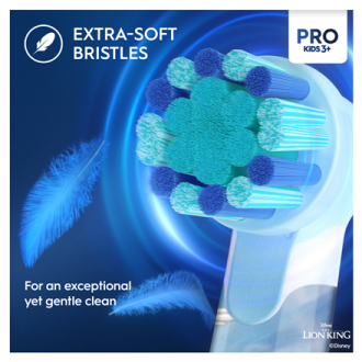 Oral-B | Electric Toothbrush | Vitality PRO Kids 3+ Lion King | Rechargeable | For children | Number of brush heads included 1 | Oral-B | Electric Toothbrush | Vitality PRO Kids 3+ Lion King | Rechargeable | For children | Number of brush heads included 1 |