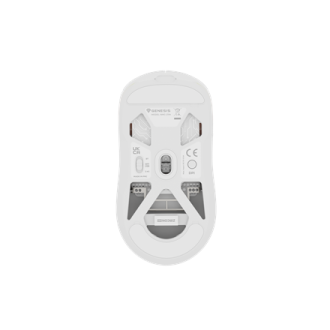 Genesis | Zircon 660 PRO | Gaming Mouse | Wireless/Wired | 2.4 GHz, Bluetooth, USB | White Genesis | Zircon 660 PRO | Gaming Mouse | Wireless/Wired | 2.4 GHz, Bluetooth, USB | White