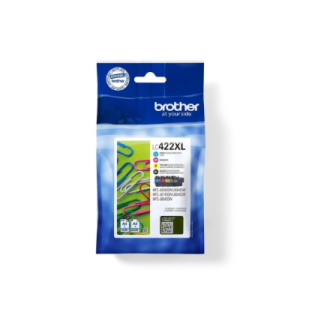 Brother LC422XLVAL | Ink Cartridge | Black, Cyan, Magenta, Yellow Brother LC422XLVAL | Ink Cartridge | Black, Cyan, Magenta, Yellow