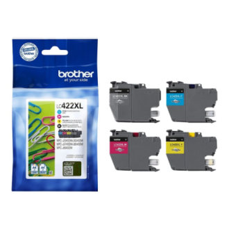 Brother LC422XLVAL | Ink Cartridge | Black, Cyan, Magenta, Yellow Brother LC422XLVAL | Ink Cartridge | Black, Cyan, Magenta, Yellow