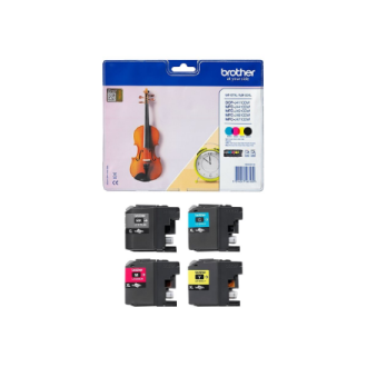 Brother LC127XLVALBP | Ink Cartridge | Black, Cyan, Magenta, Yellow Brother LC127XLVALBP | Ink Cartridge | Black, Cyan, Magenta, Yellow