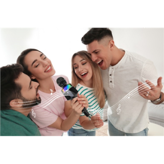 Gembird | Wireless Karaoke Microphone | MICBT-01-BK Gembird | Wireless Karaoke Microphone | MICBT-01-BK